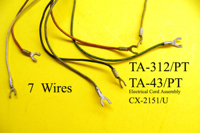 CX-2151/U Electrical Cord Assembly