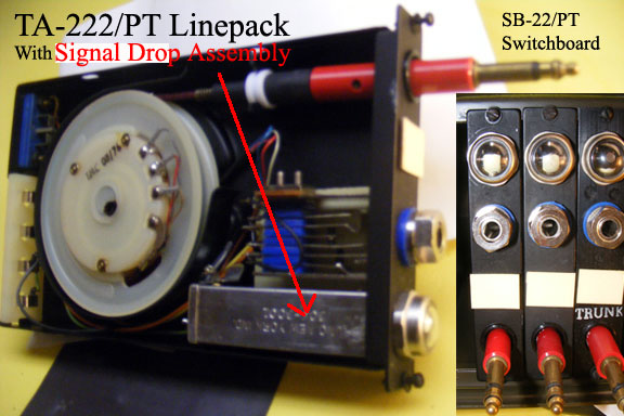 Signal Assembly TA-222/PT Circuit Line Jack and TA-326/PT Circuit Trunk Jack