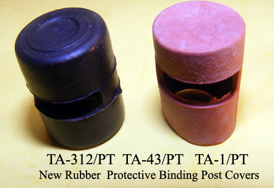 TA-312/PT TA-1/PT Binding Post Rubber Covers